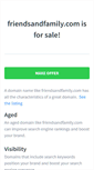 Mobile Screenshot of friendsandfamily.com